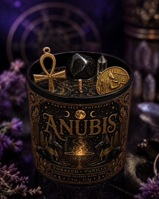 Anubis Deity Candle