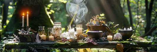 How to Build a Manifestation Altar with Forest Energy