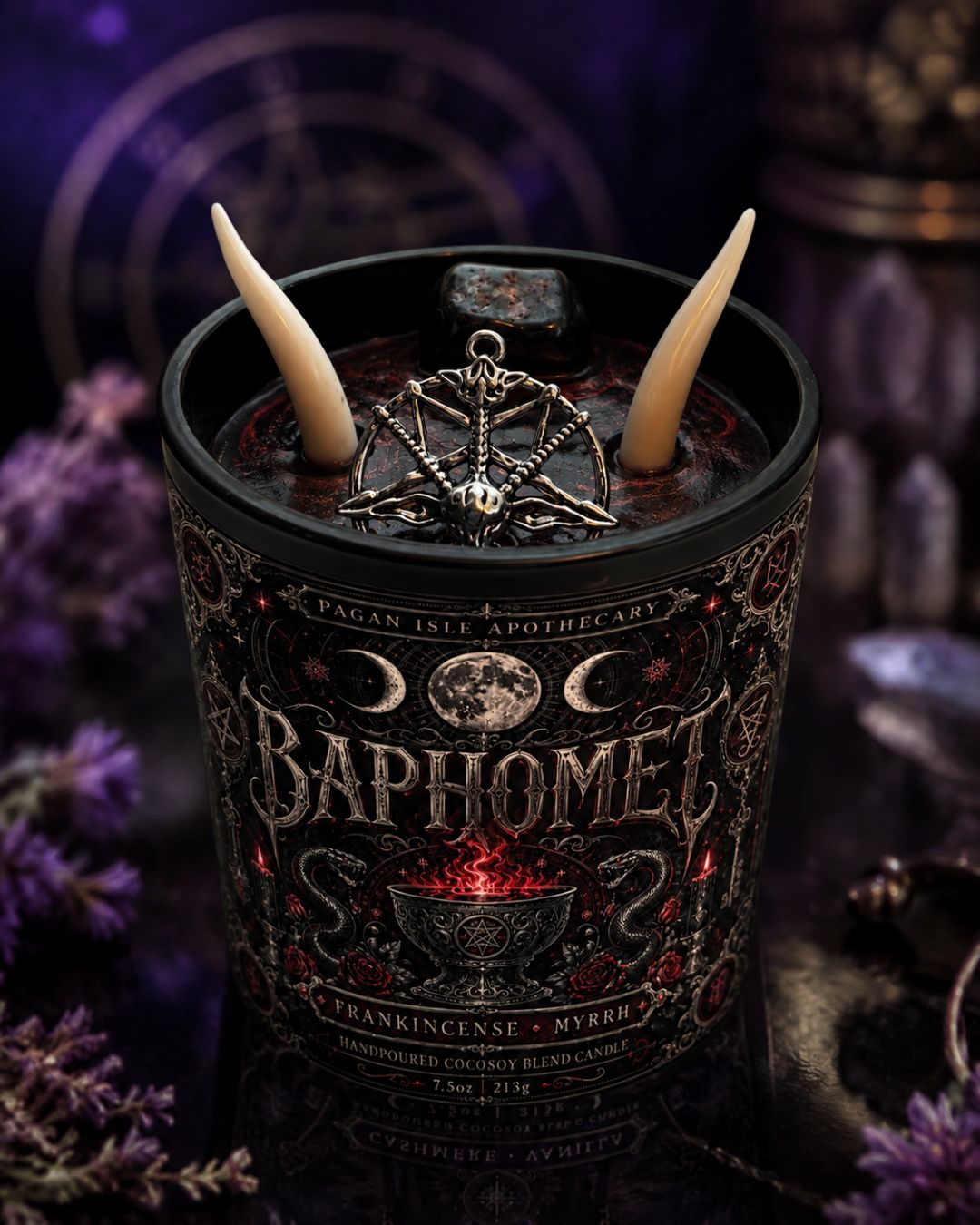 Baphomet Deity Candle