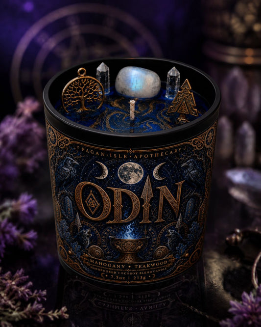 Odin Deity Candle