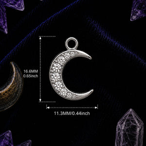Crystal Crescent Charm