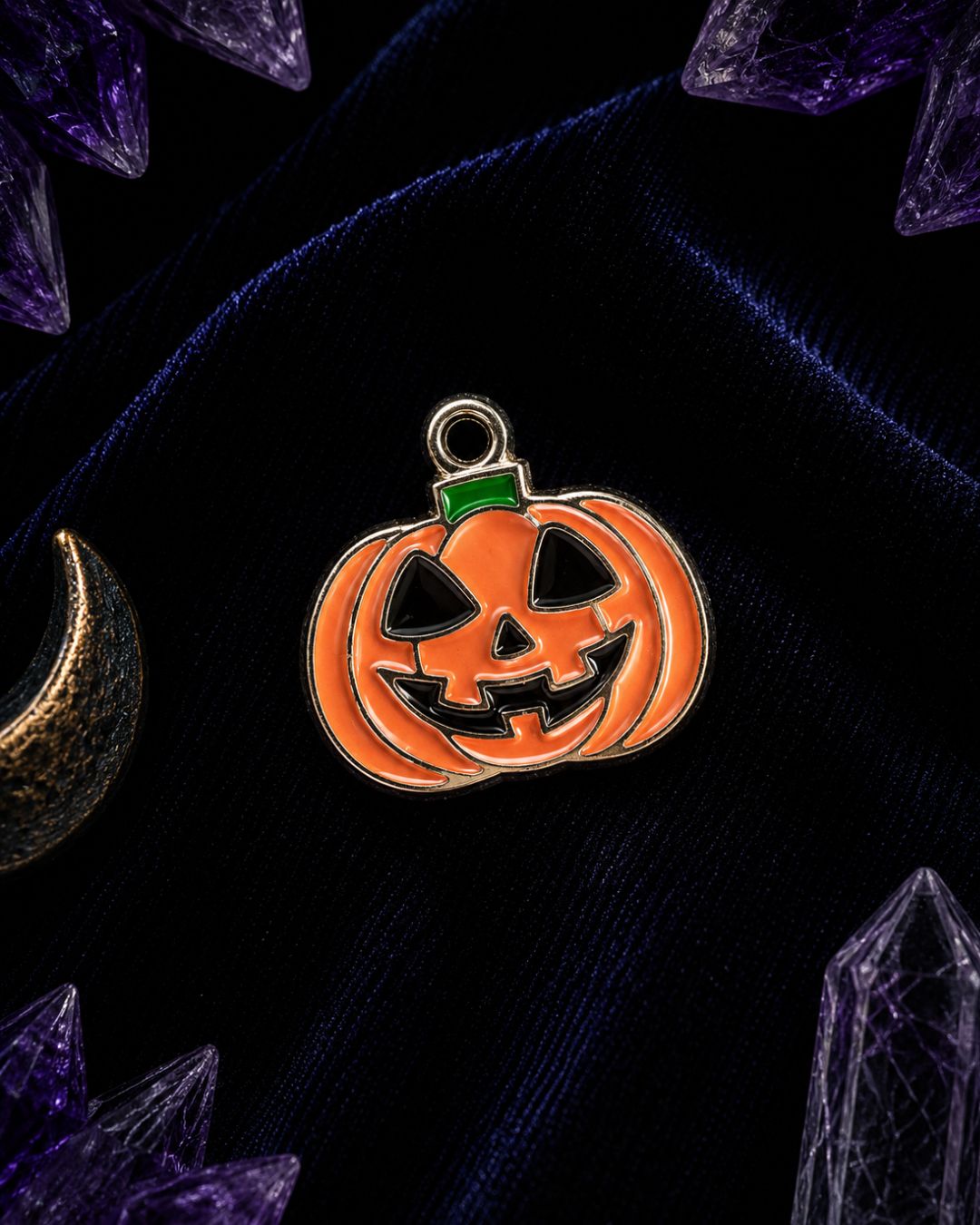 Jack-O'-Lantern Charm