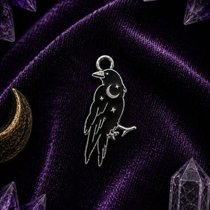 Mystic Raven Charm