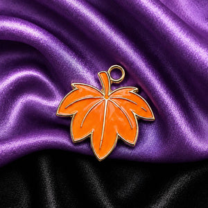 Autumn Leaf Charm