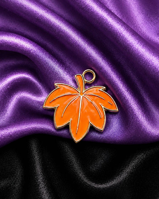 Autumn Leaf Charm