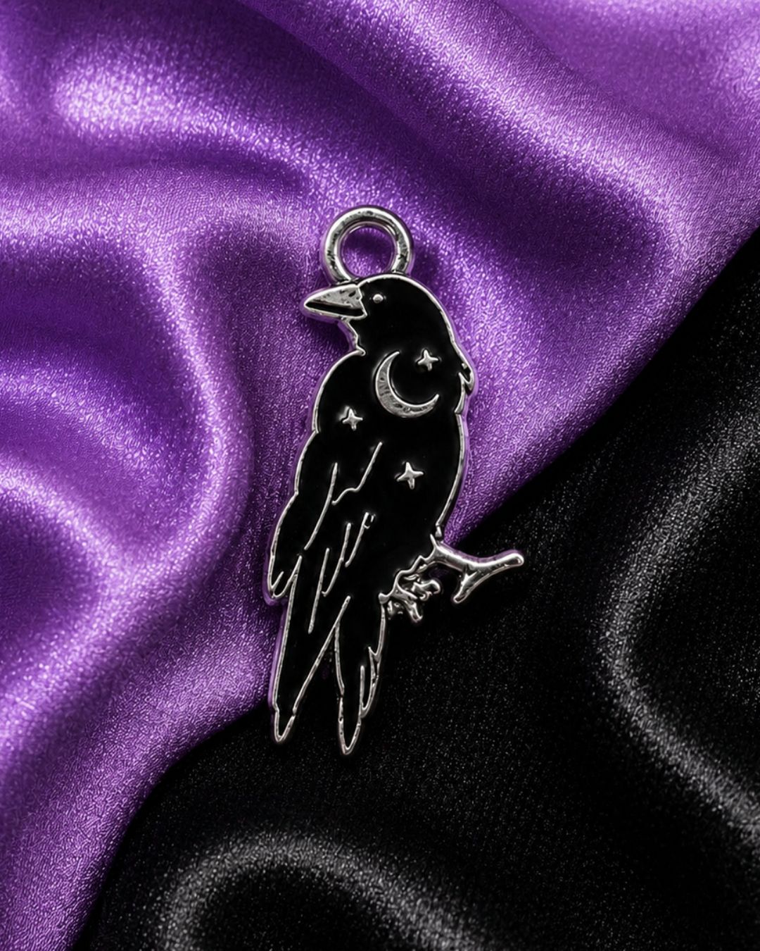 Mystic Raven Charm