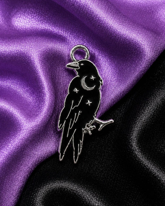 Mystic Raven Charm