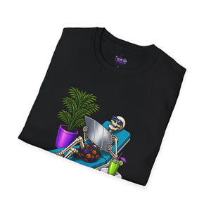 Suns Out Bones Out Shirt | Funny Halloween Shirts for Guys | Summerween Shirt