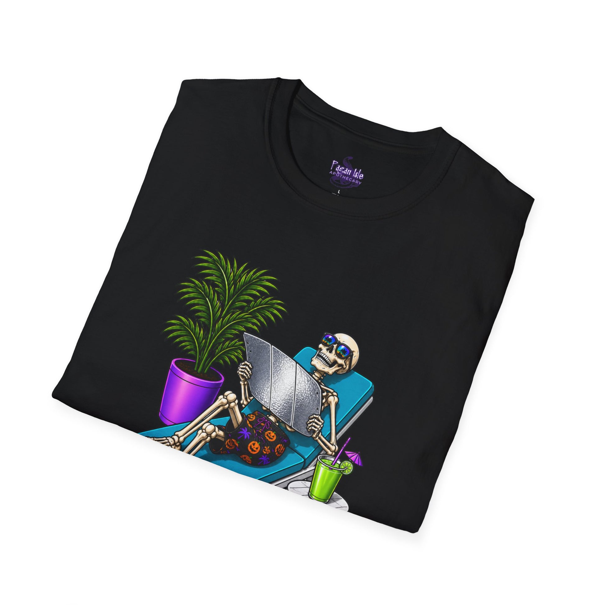 Suns Out Bones Out Shirt | Funny Halloween Shirts for Guys | Summerween Shirt