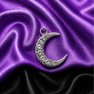 Crystal Crescent Charm