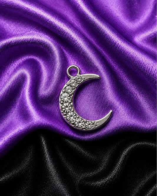 Crystal Crescent Charm