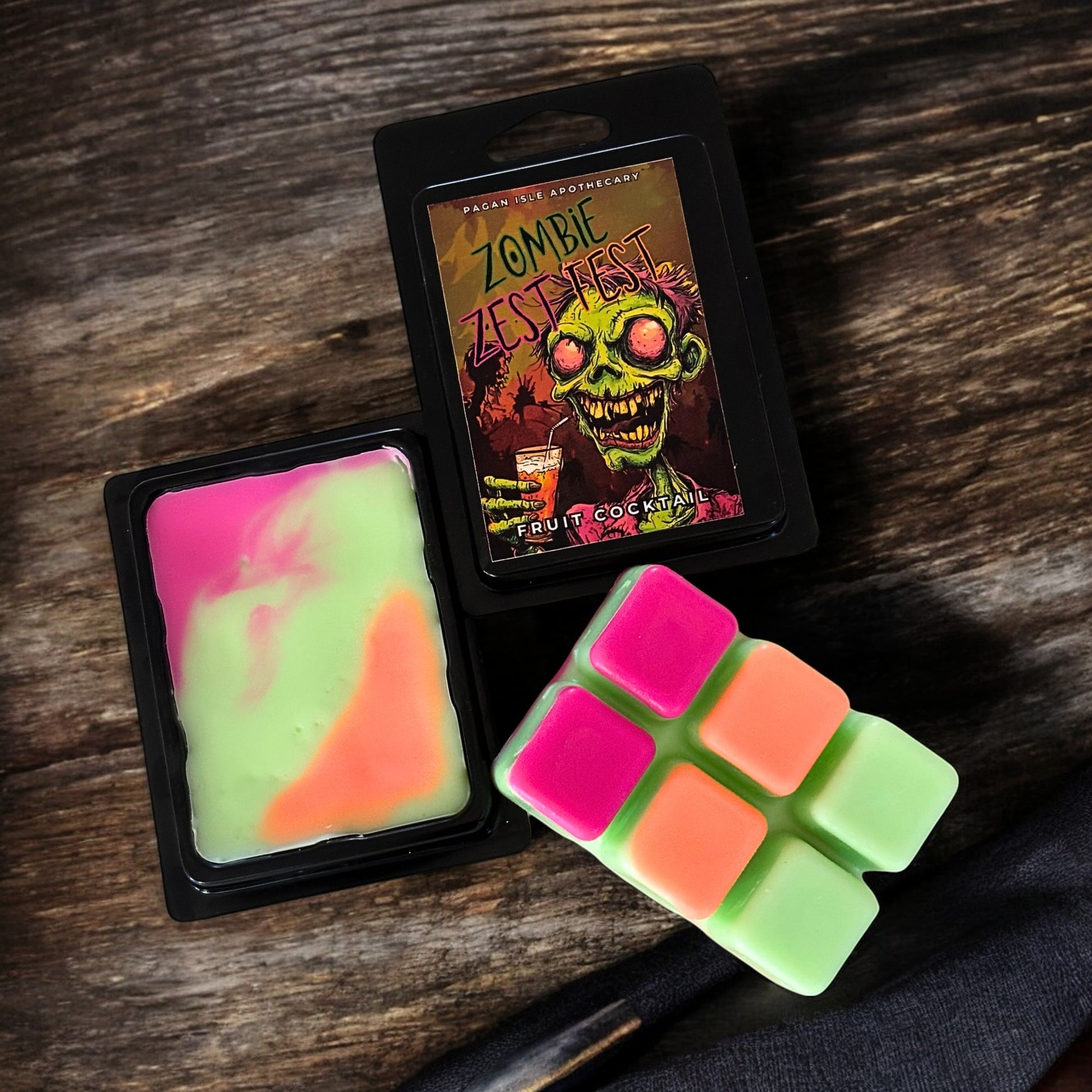 Zombie Zest Fest Wax Melt Snap Bar