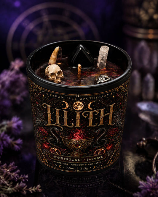 Lilith Deity Candle