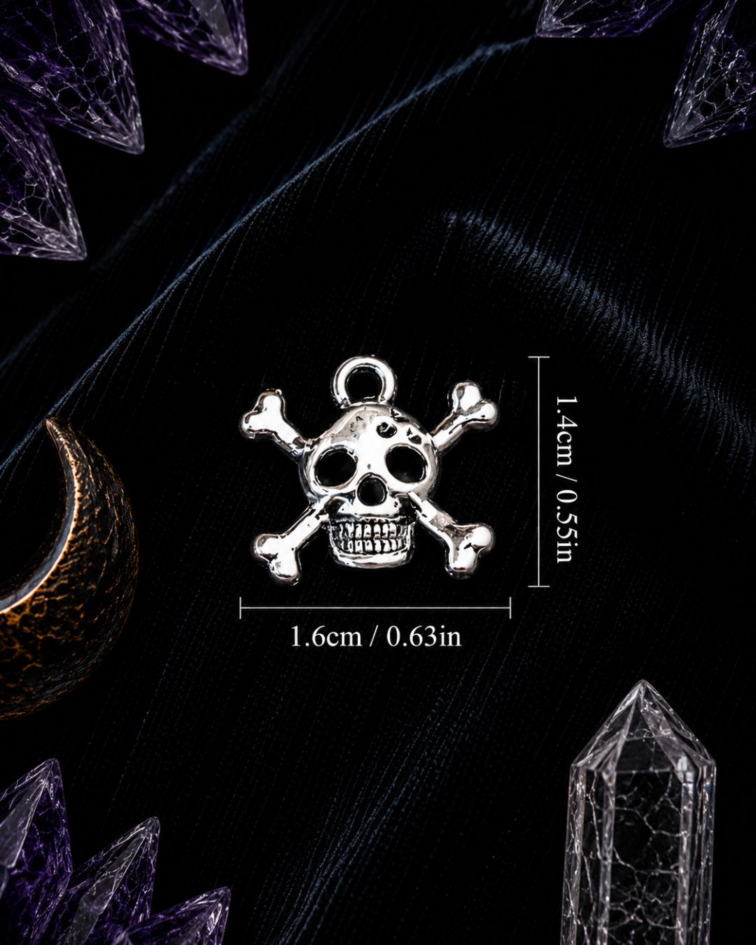 Skull & Crossbones Charm