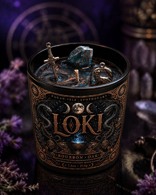 Loki Deity Candle