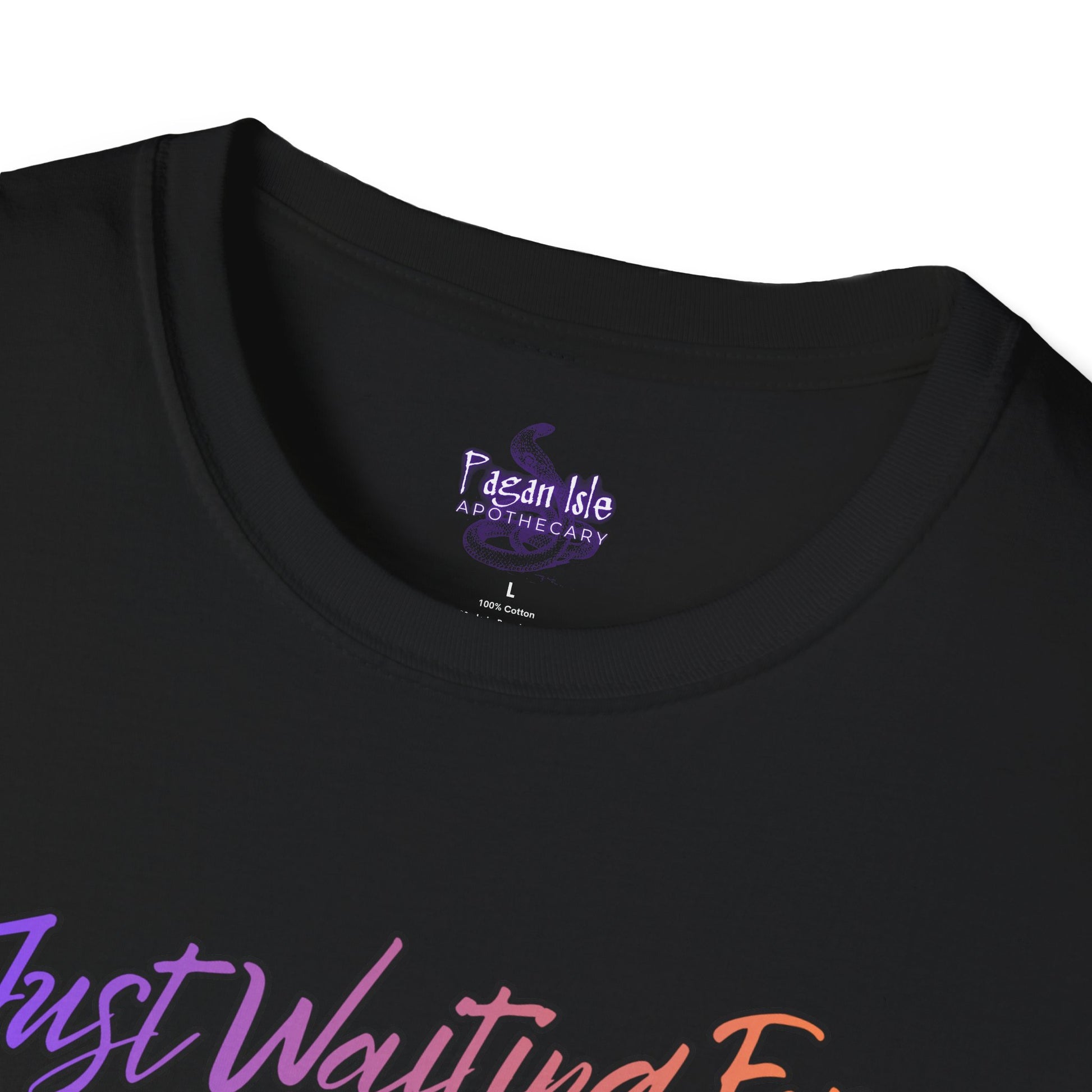 Just Waiting for Halloween Shirt | Funny Halloween Shirt Sayings | Summerween Tee