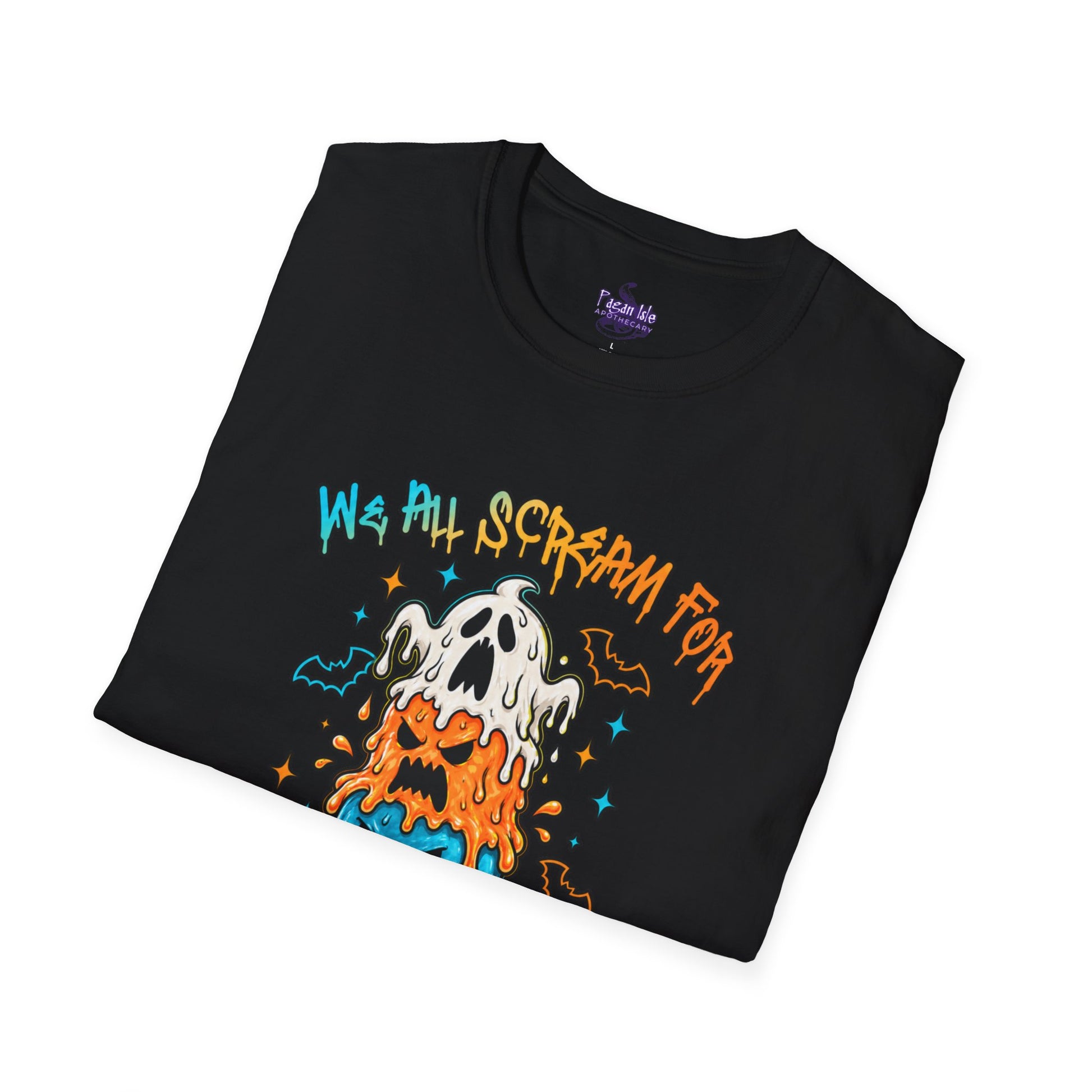 We All Scream for Summerween Shirt | Halloween Funny Shirts | Spooky Ice Cream Tee