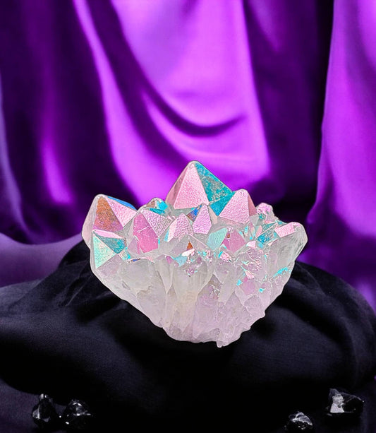 Angel Aura Quartz Cluster