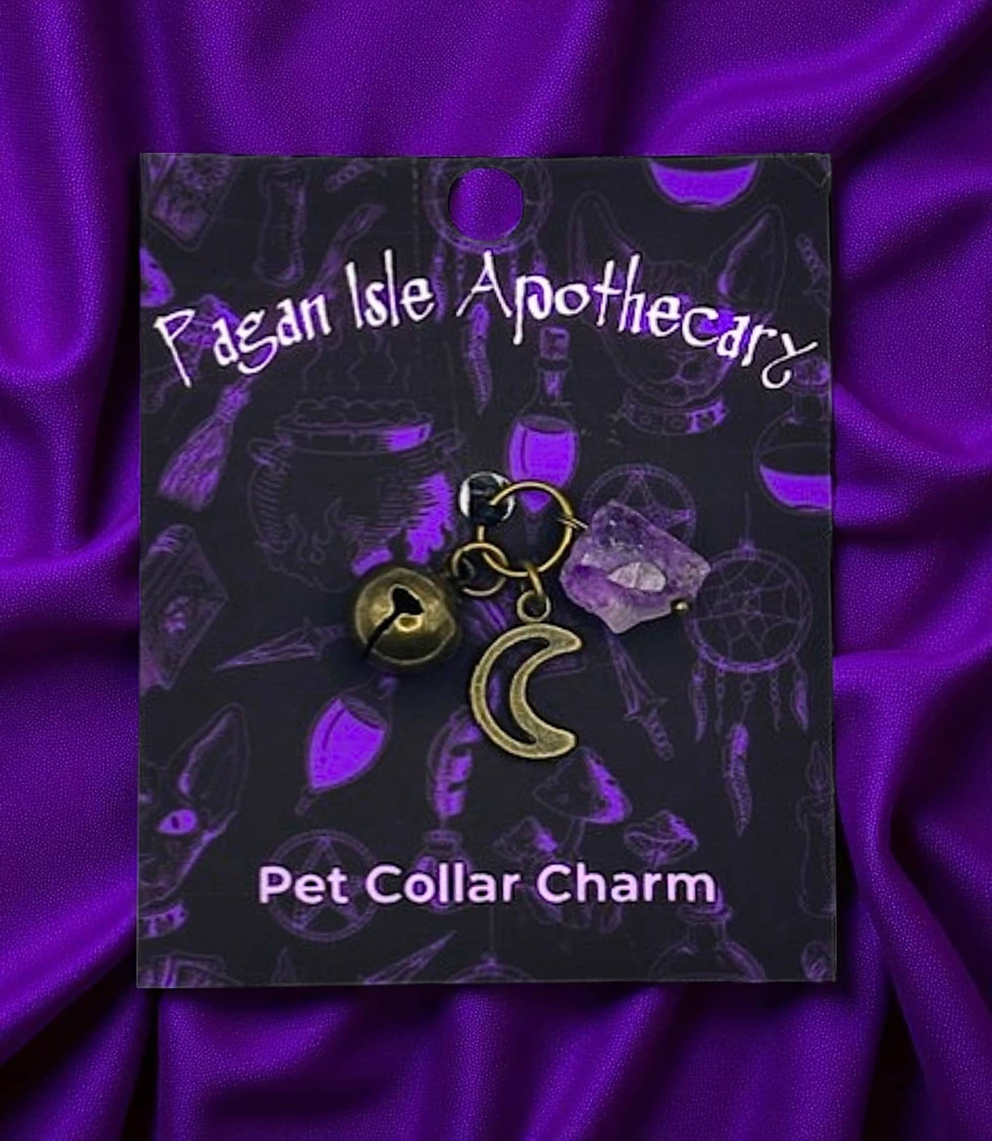 Hollow Moon Collar Charm