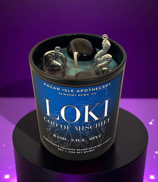 Loki Crystal Candle