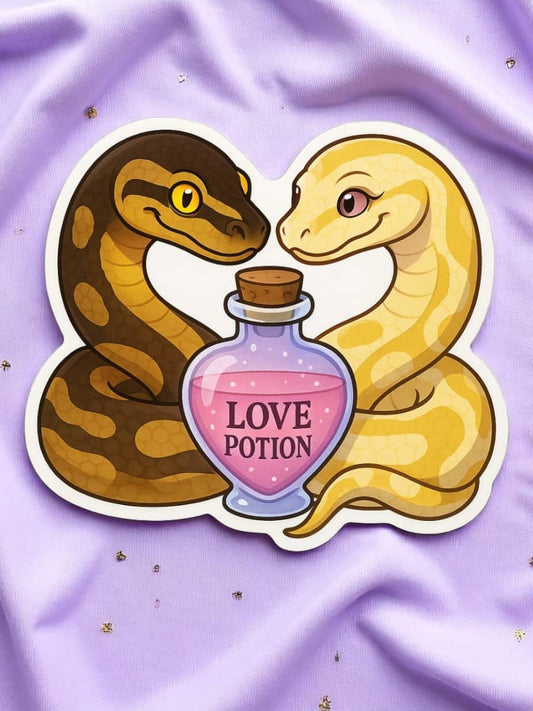 Love Potion Familiars Sticker