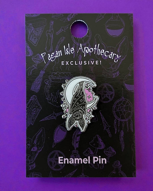 Midnight Bat Enamel Pin