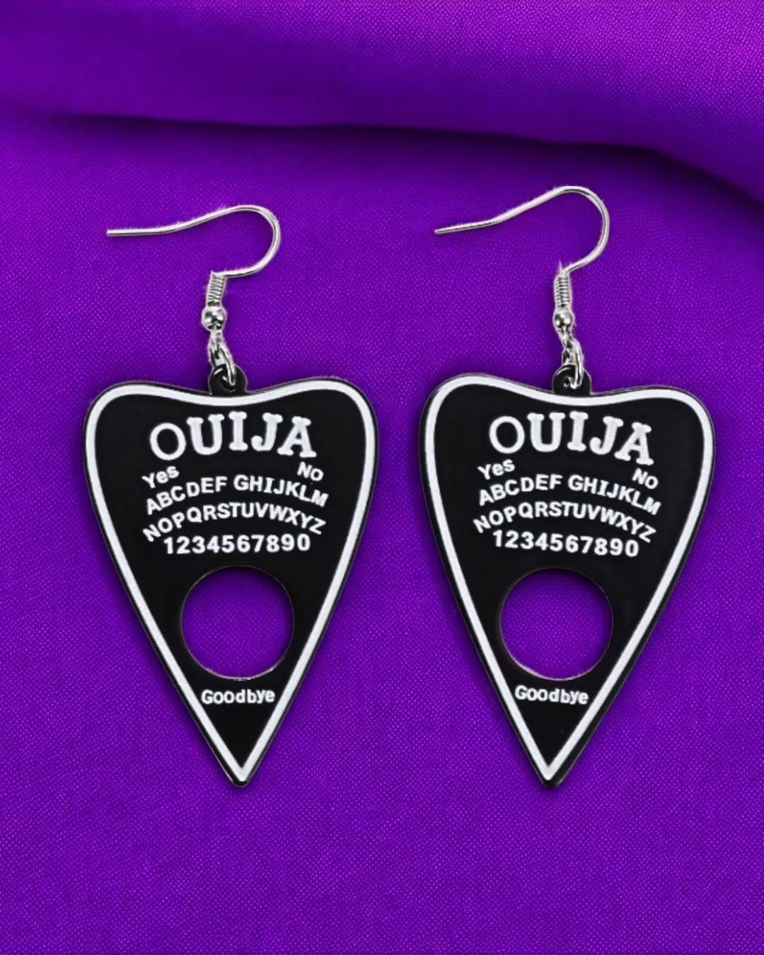 Ouija Planchette Earrings