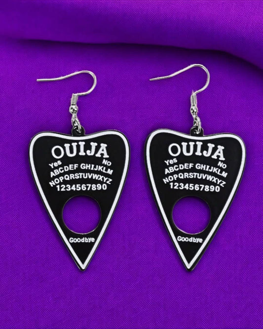 Ouija Planchette Earrings