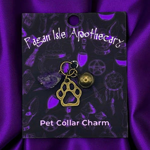Pawprint Collar Charm