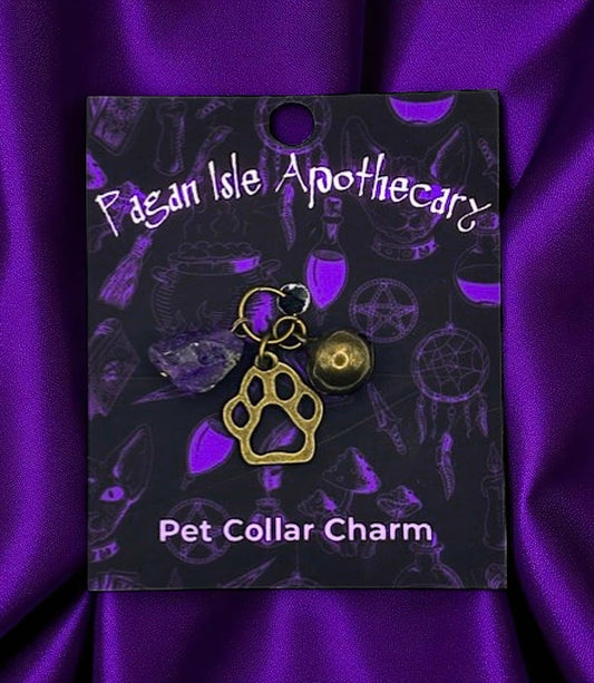 Pawprint Collar Charm