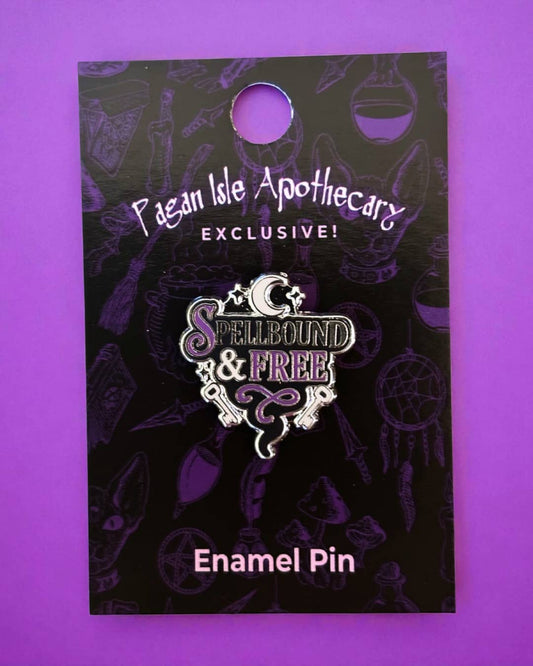 Spellbound & Free Enamel Pin