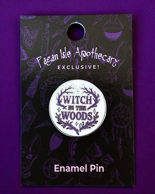 Witch in the Woods Enamel Pin