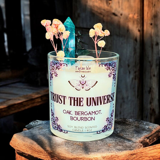 Trust The Universe Candle