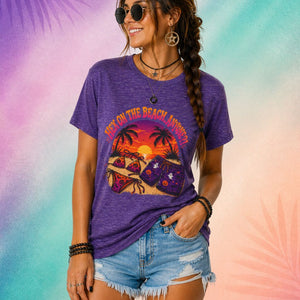 Funny summerween shirt for women with hex on the beach design spooky beach outfit Halloween summer aesthetic