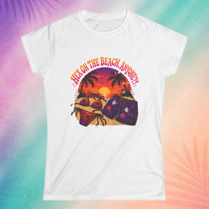 White summerween shirt with hex on the beach graphic cute spooky summer outfit beach Halloween shirt